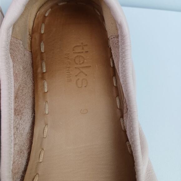 Tieks by Gavrieli SZ 9 Nappa Leather Ballet Flats In Ballerina Pink - Picture 8 of 10